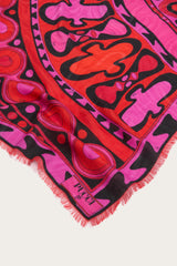 Pucci Soleil Print Wool and Silk Pashmina