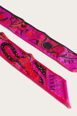 Pucci Mixed Print Silk Twill with Rhinestones