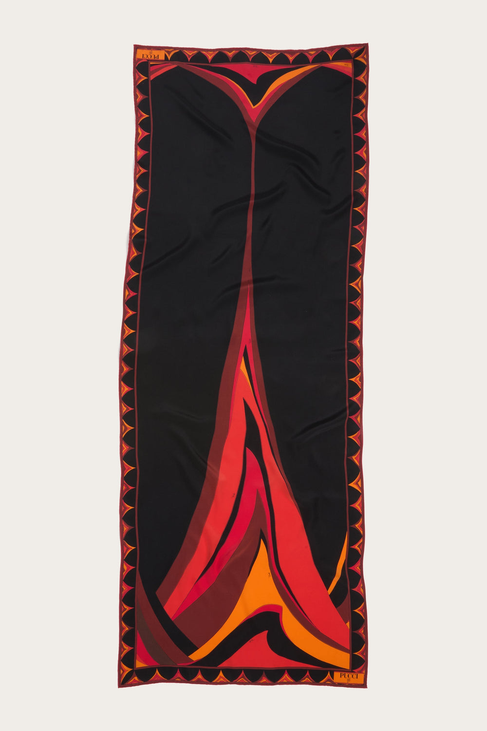 Pucci Fari Print Crepe de Chine Stole