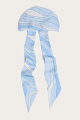 Pucci Marmo Print Silk Bandana Hat