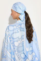 Pucci Marmo Print Silk Bandana Hat