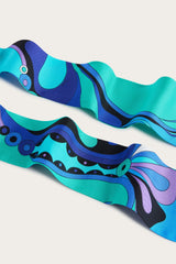 Pucci Orchidee Print Silk Bandana Hat