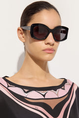 Pucci Pucci Bold Rectangular Sunglasses