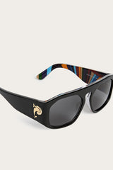 Pucci Rectangular Sunglasses with Printed Temples
