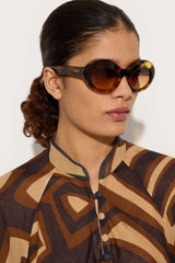 Pucci Oval Sunglasses