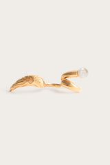 Pucci Multifinger Horn Ring with Marmo Texture