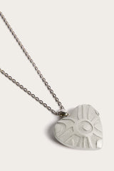 Pucci Heart Mirror Pendant Necklace