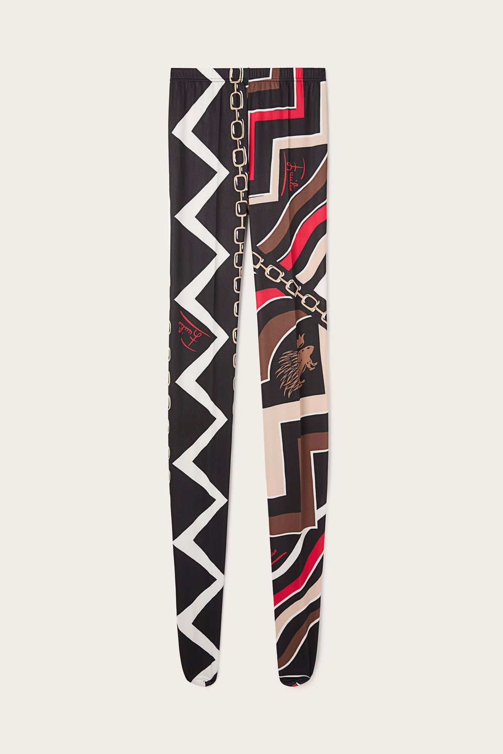 Pucci Istrice Print Tights