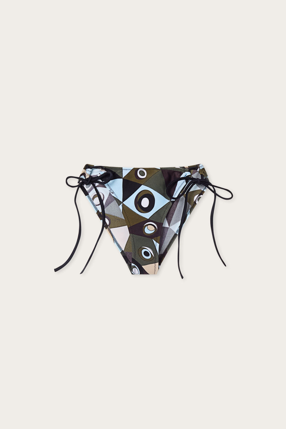 Pucci Occhi Print Adjustable Bikini Bottom