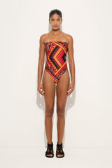 Pucci Vivara Print Swimsuit