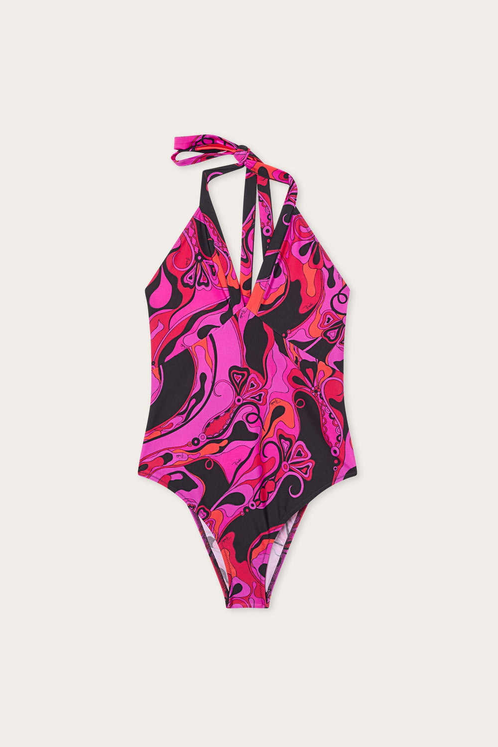 Pucci Orchidee Print Swimsuit