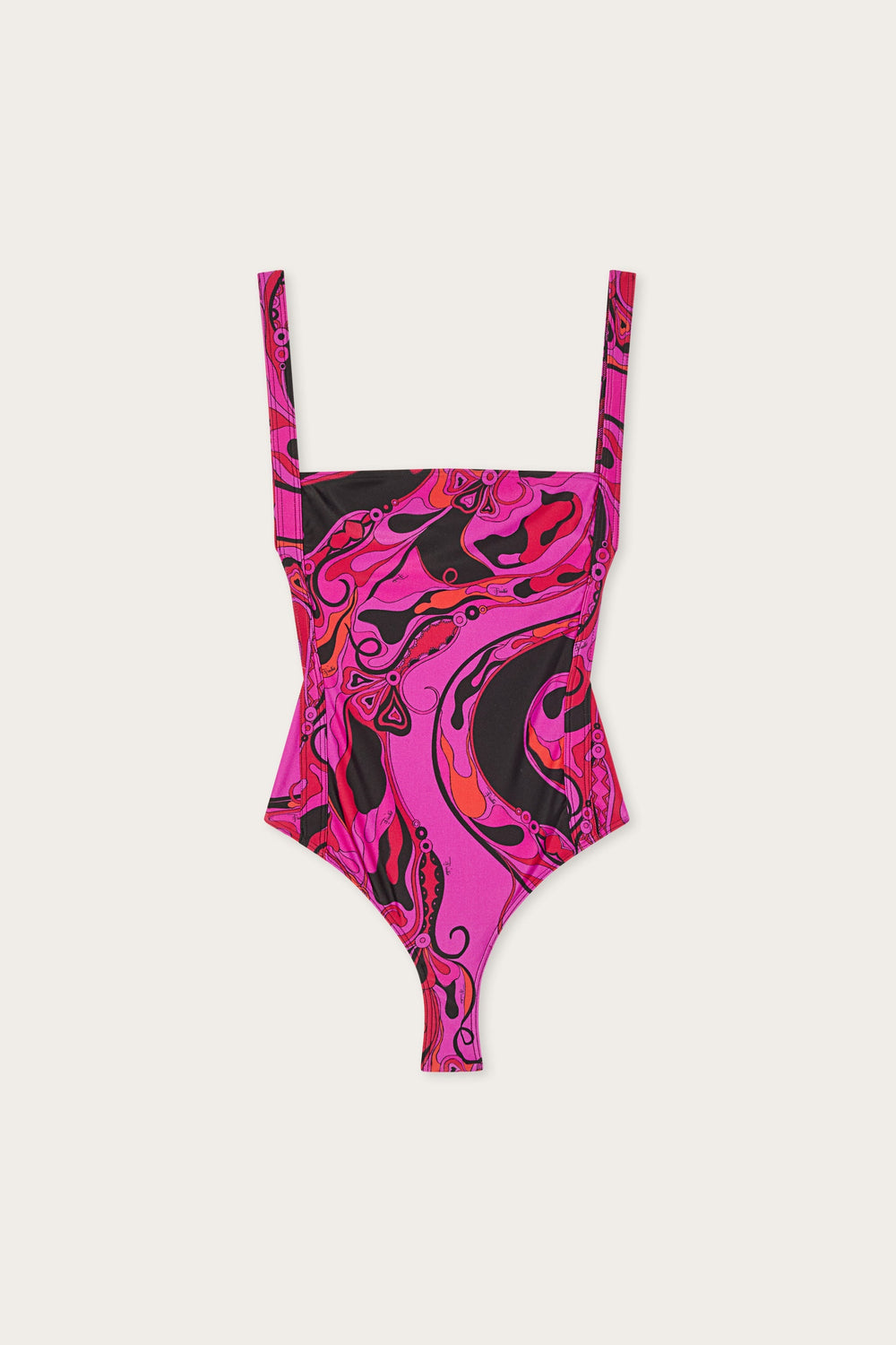 Pucci Orchidee Print Swimsuit
