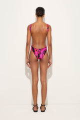 Pucci Orchidee Print Swimsuit