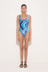 Pucci Vivara Print One-Piece Swimsuit
