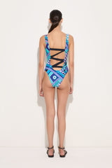 Pucci Vivara Print One-Piece Swimsuit