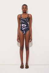 Pucci Marmo Print Swimsuit