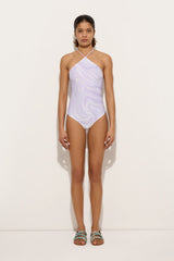 Pucci Marmo Print Swimsuit