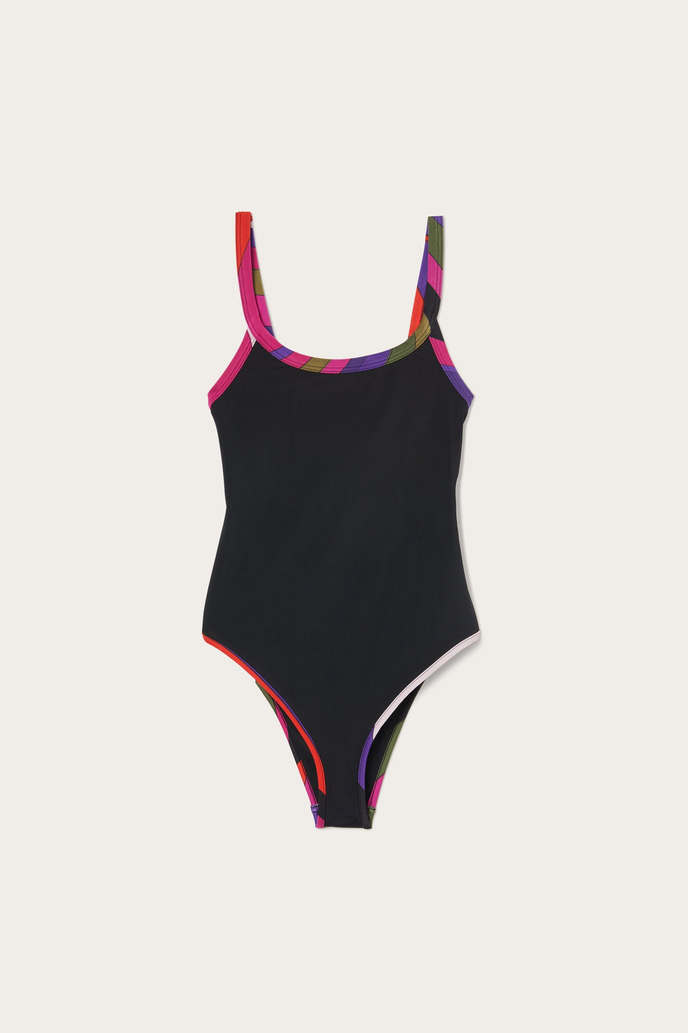Pucci Swimsuit with Printed Trim