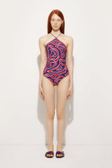 Pucci Labirinto Print Swimsuit