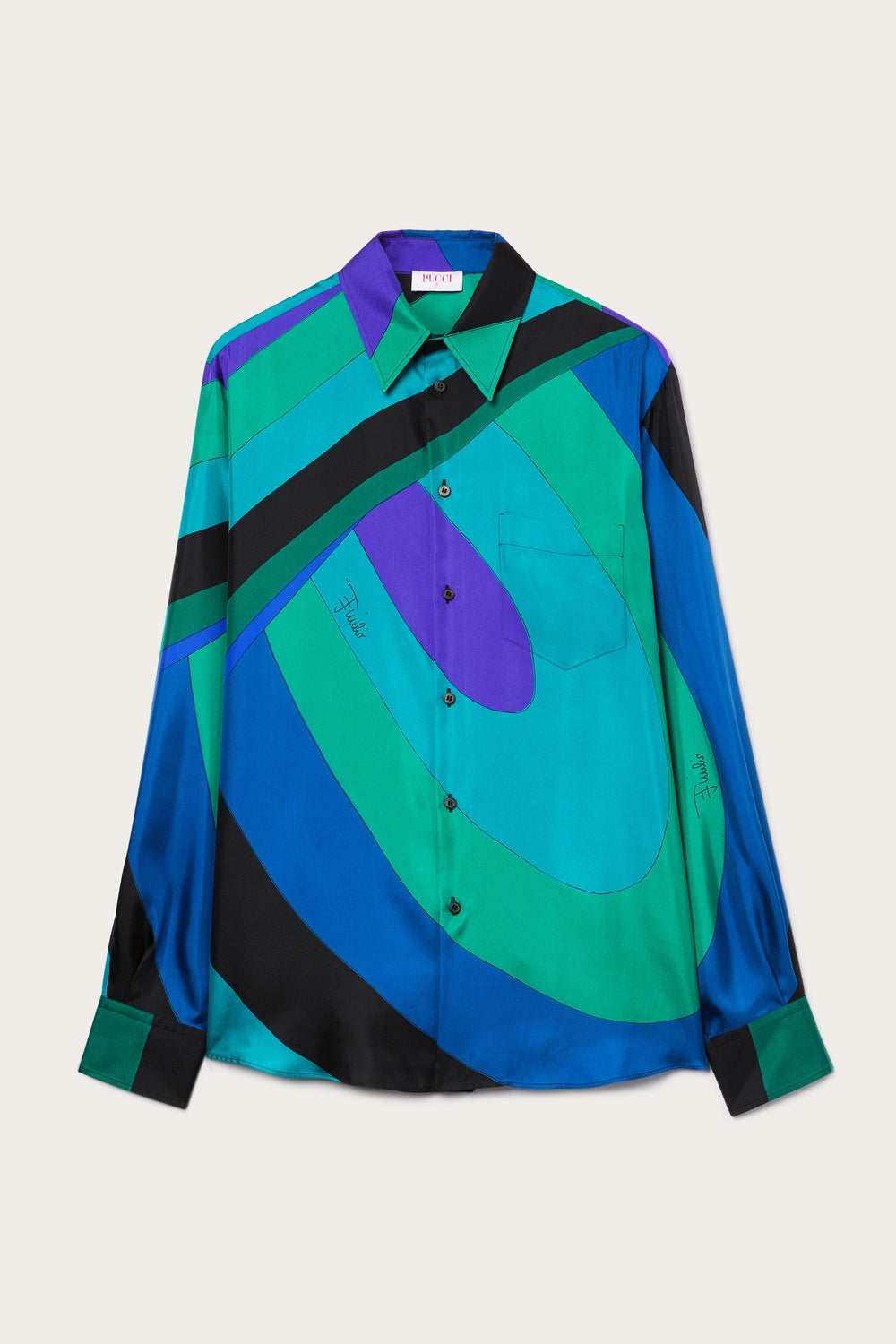 Pucci Iride Print Shirt