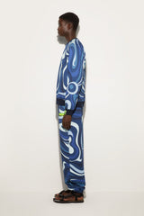 Pucci Marmo Print Fleece Sweatshirt