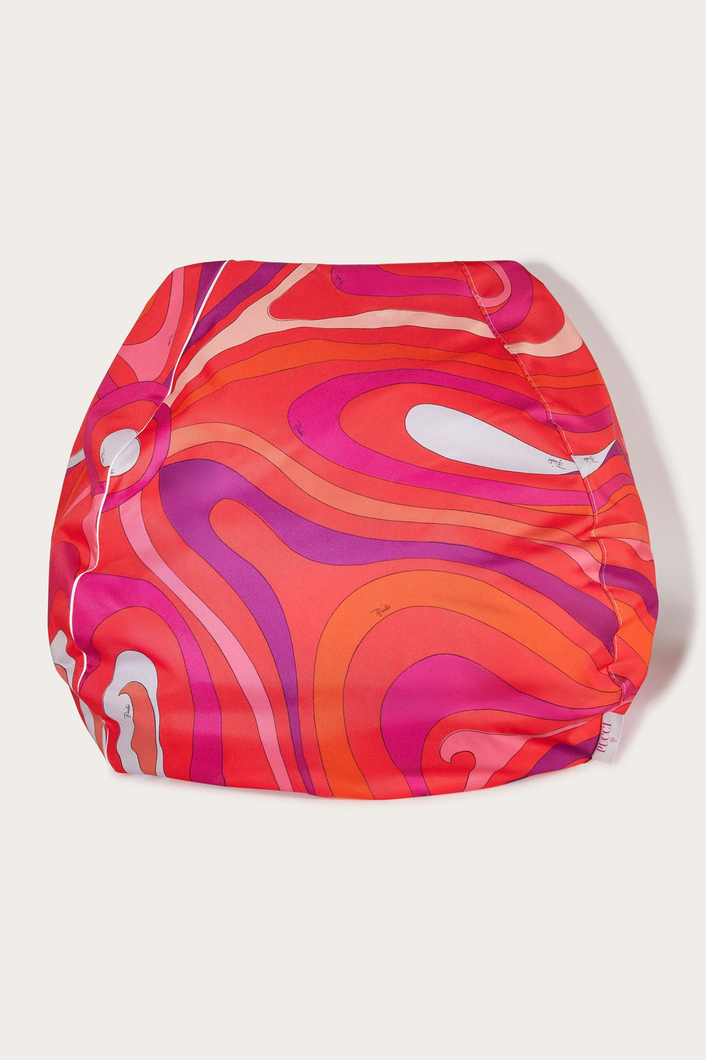 Pucci Marmo Print Pouf