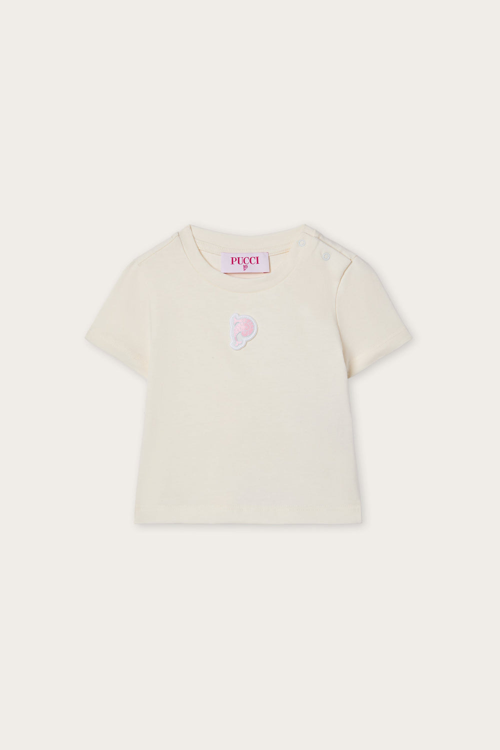 Pucci T-shirt with Embroidered Patch
