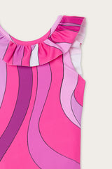 Pucci Marmo Print One-Piece Swimsuit
