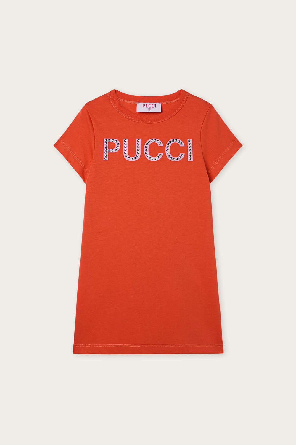Pucci Dress with Decorated Logo