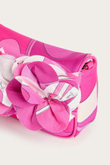 Pucci Decorated Onde Print Crossbody Bag