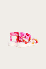 Pucci Iride Print Cross-Strap Sandals