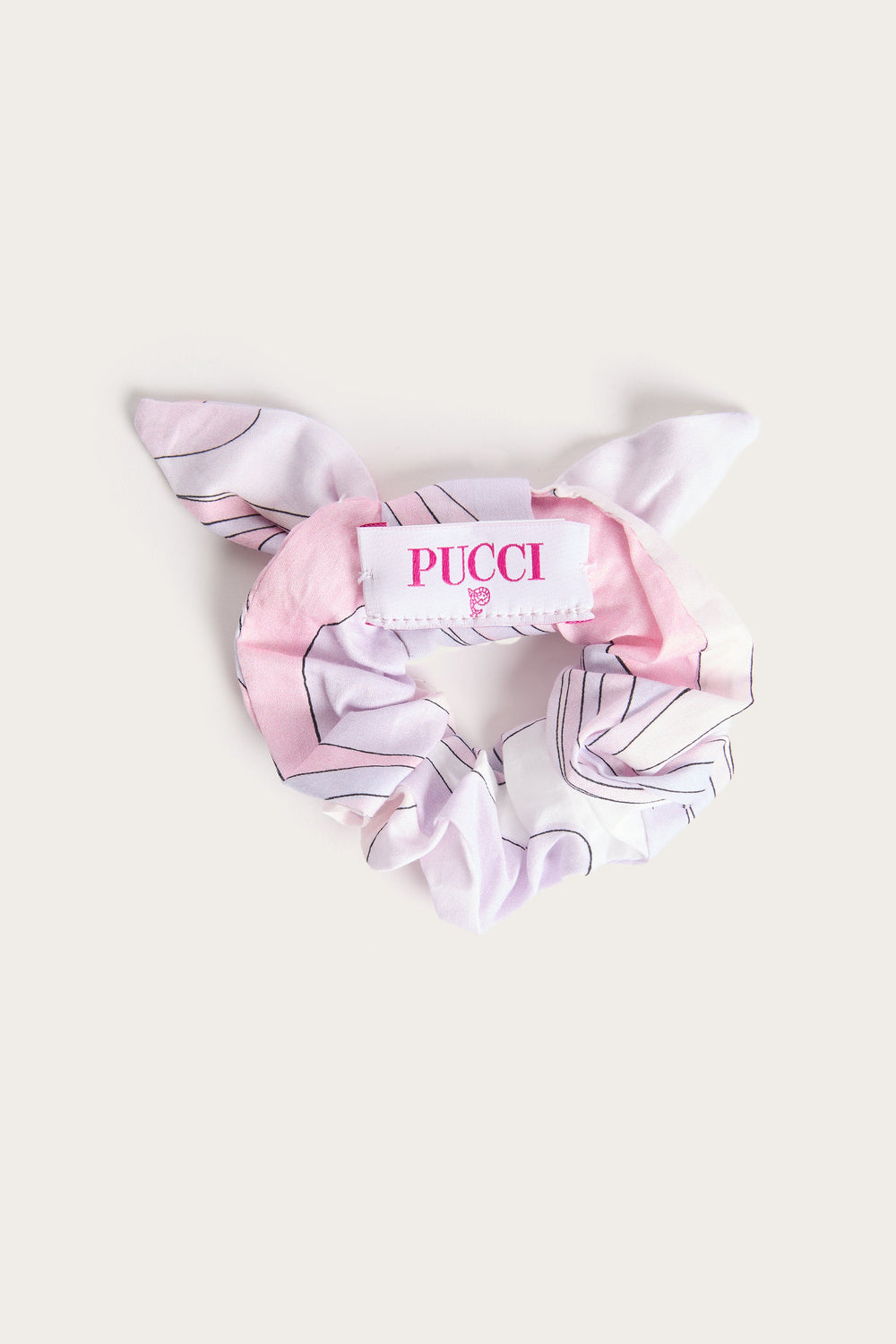 Pucci Onde Print Scrunchies