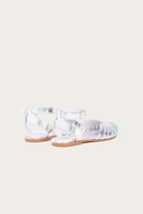 Pucci Leather Ballerina Sandals