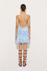 Pucci Angoli Print Short Dress