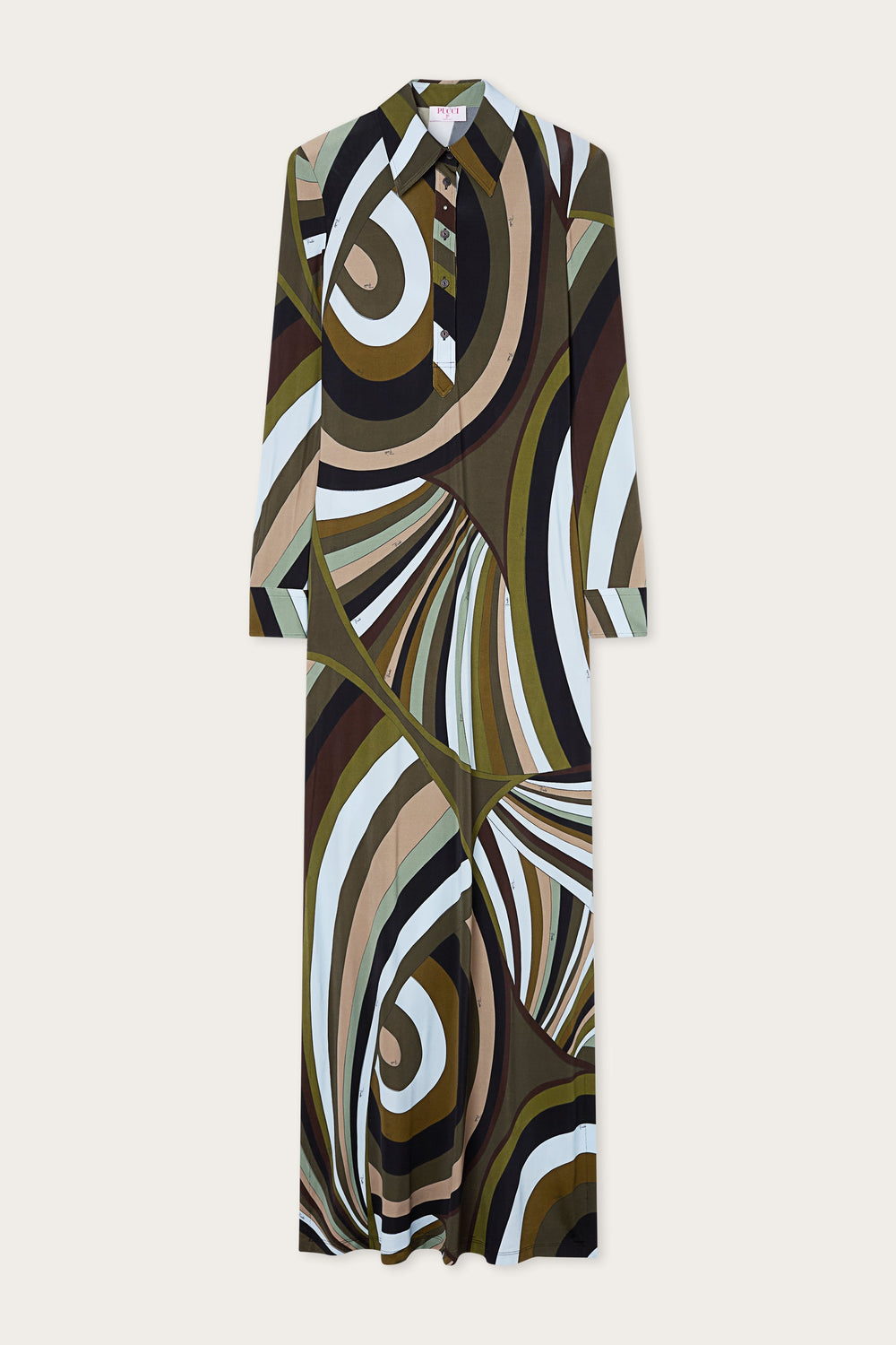 Pucci Iride Print Chemisier Dress