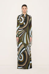 Pucci Iride Print Chemisier Dress