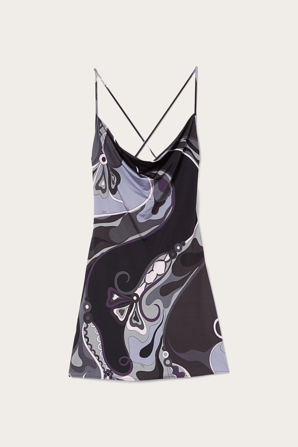 Pucci Orchidee Print Short Jersey Dress