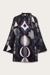 Pucci Collane Print Silk Twill Dress