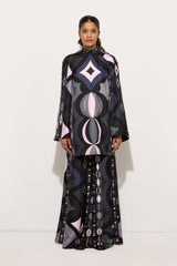 Pucci Collane Print Silk Twill Dress
