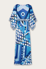 Pucci Vivara Print Dress with Silk Shawl