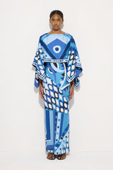 Pucci Vivara Print Dress with Silk Shawl
