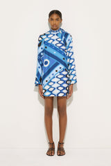 Pucci Vivara Print Silk Dress