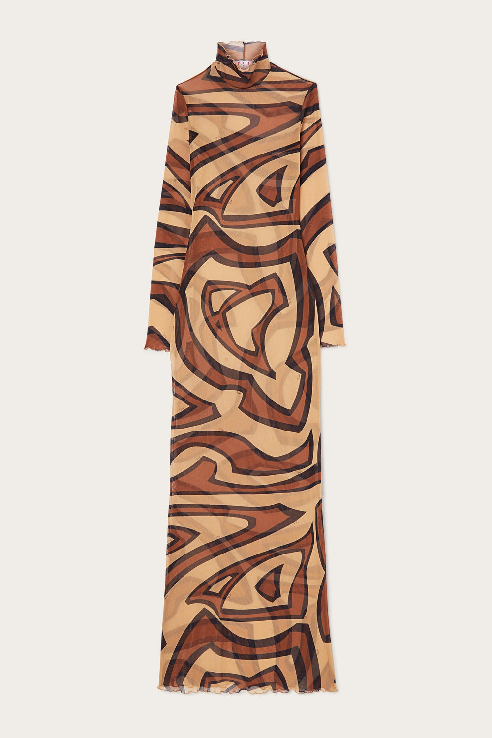 Pucci Labirinto Print Tulle Dress