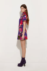 Pucci Orchidee Print Short Dress