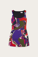 Pucci Orchidee Print Short Dress