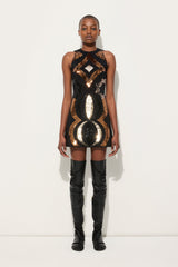 Pucci Sleeveless Dress with Collane Embroidery