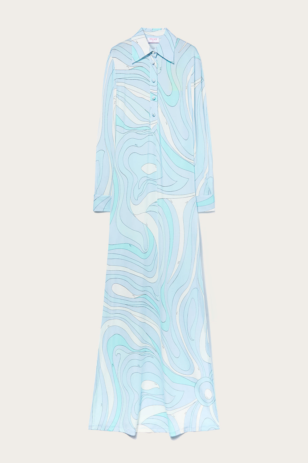 Pucci Marmo Print Chemisier Dress
