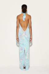 Pucci Orchidee Print Long Dress