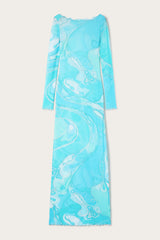 Pucci Orchidee Print Tulle Dress