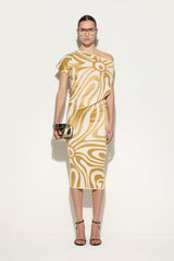 Pucci Draped Longuette Dress